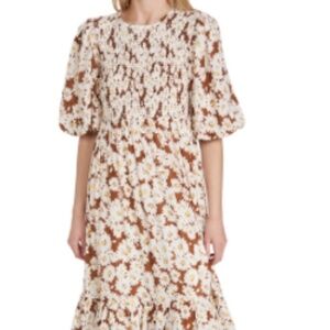 byTiMo Viscose Dobby Maxi Dress